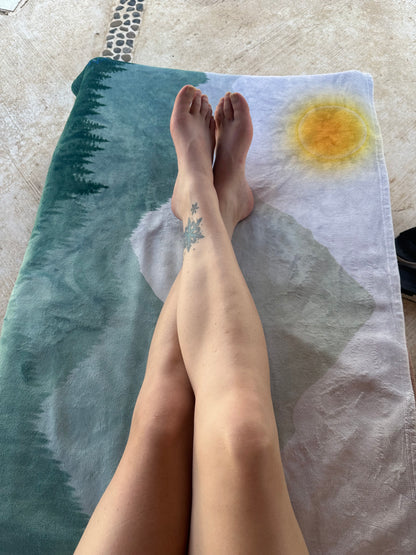 "Sunscape" Trail Towel