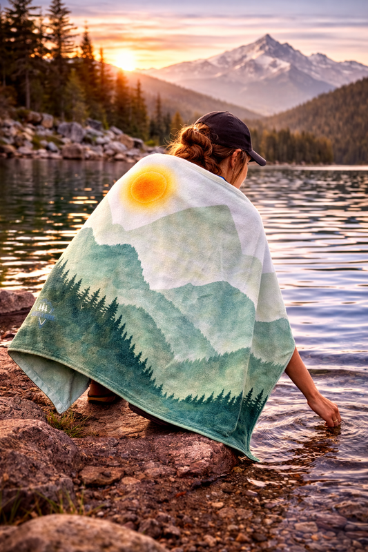"Sunscape" Trail Towel