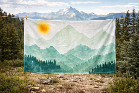 "Sunscape" Sand Towel