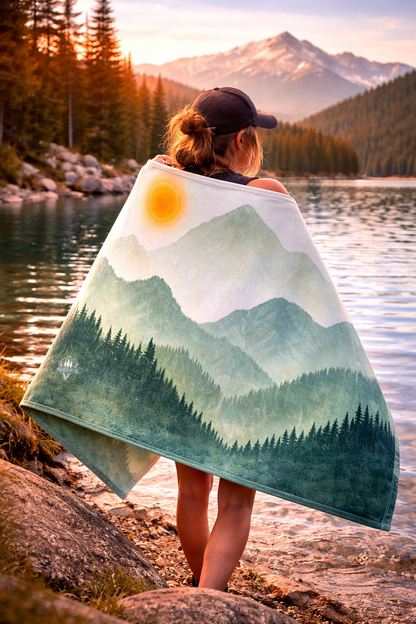 "Sunscape" Sand Towel