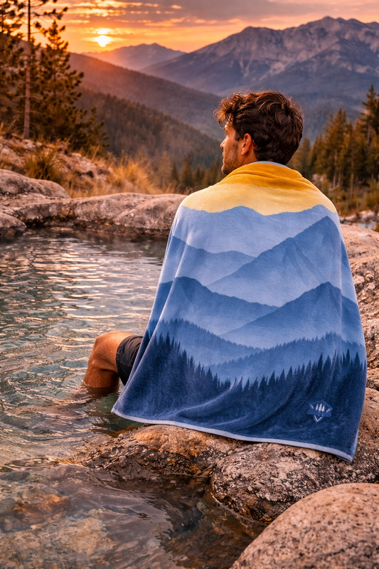 "Sky Fire" Trail Towel
