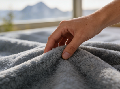 "Gateway to the Rockies" Sherpa Fleece Blanket
