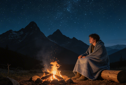 "Gateway to the Rockies" Sweatshirt Blanket