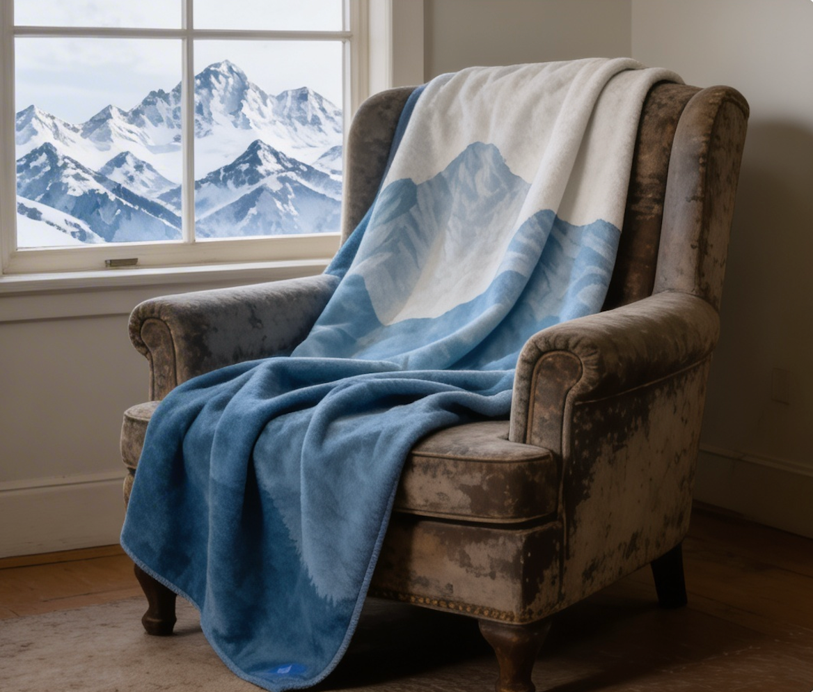 "Gateway to the Rockies" Sweatshirt Blanket
