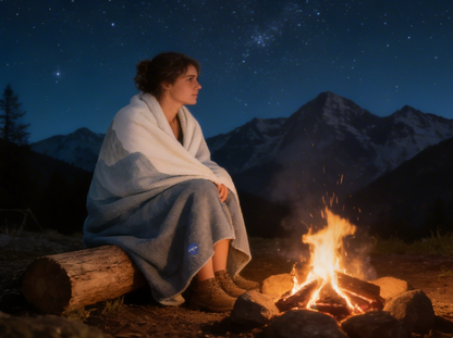 "Gateway to the Rockies" Sweatshirt Blanket