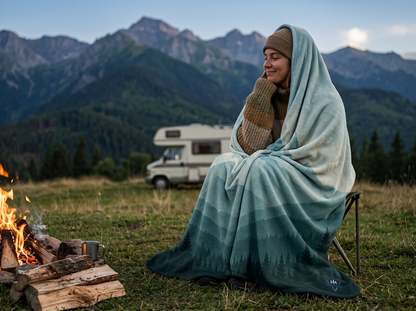 "Front Range" Sherpa Fleece Blanket