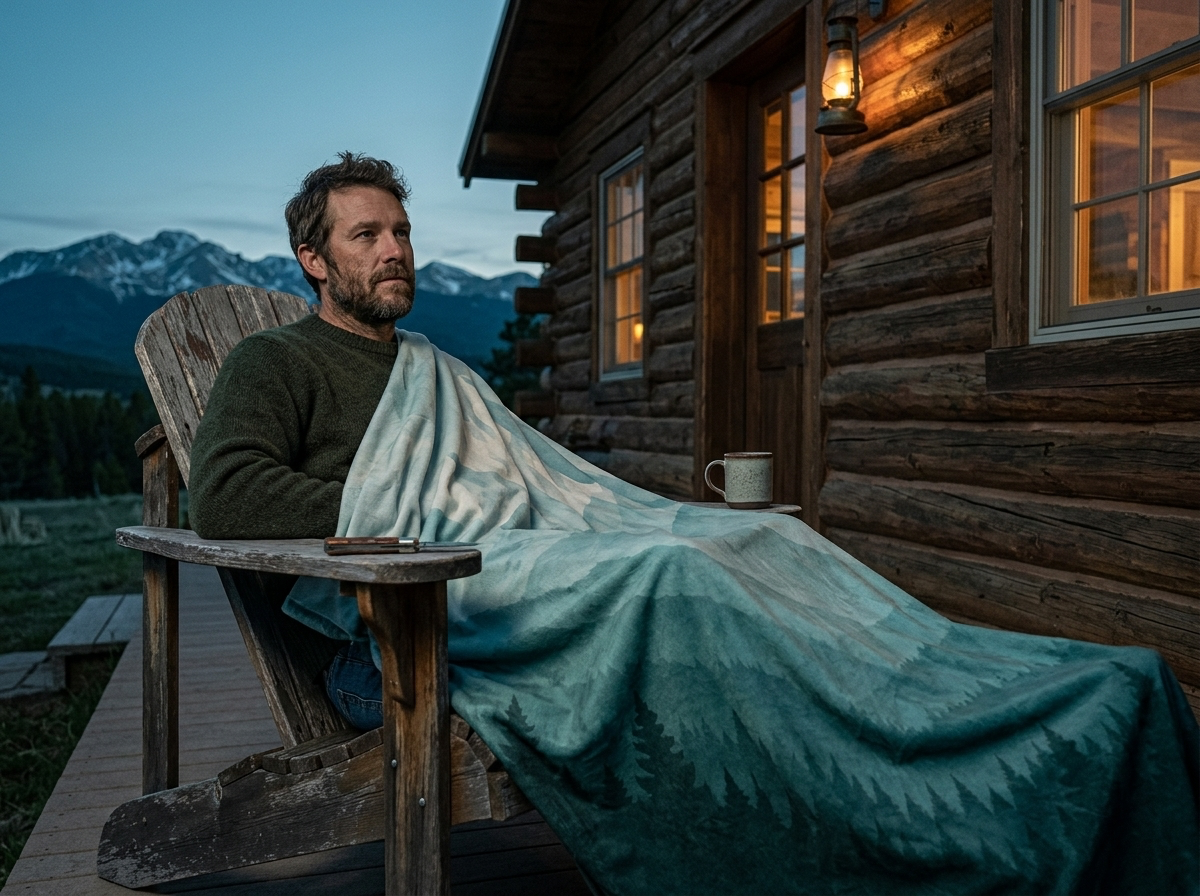"Front Range" Sherpa Fleece Blanket