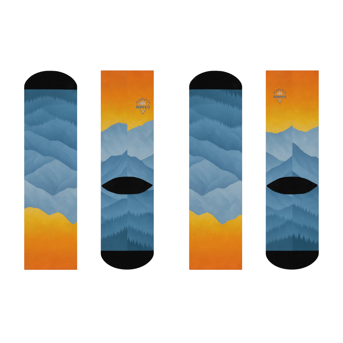 "Sky Fire" Socks