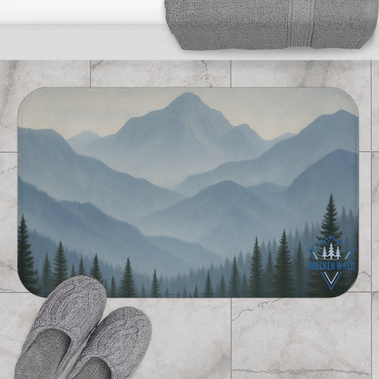 Mountainscape Bath Mat