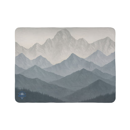 "Gateway to the Rockies" Sherpa Fleece Blanket