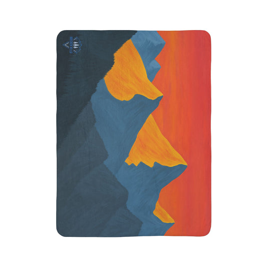 Alpenglow WILD WRAP - Sherpa Fleece Blanket ⭐⭐⭐⭐⭐