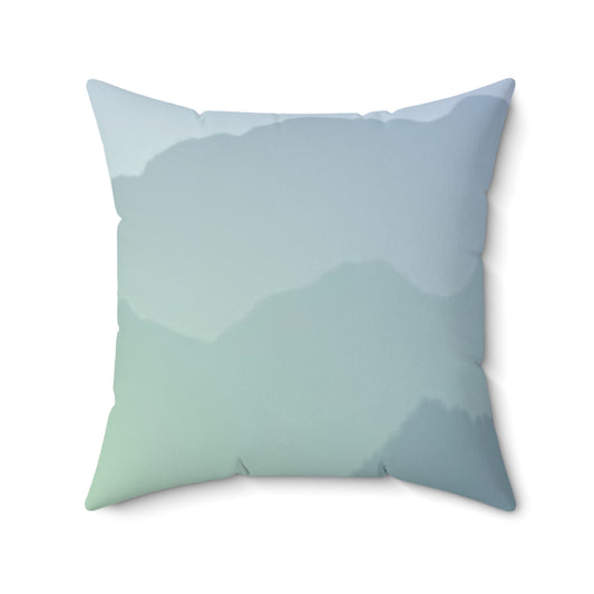 Tranquil Mountain Decor Pillow