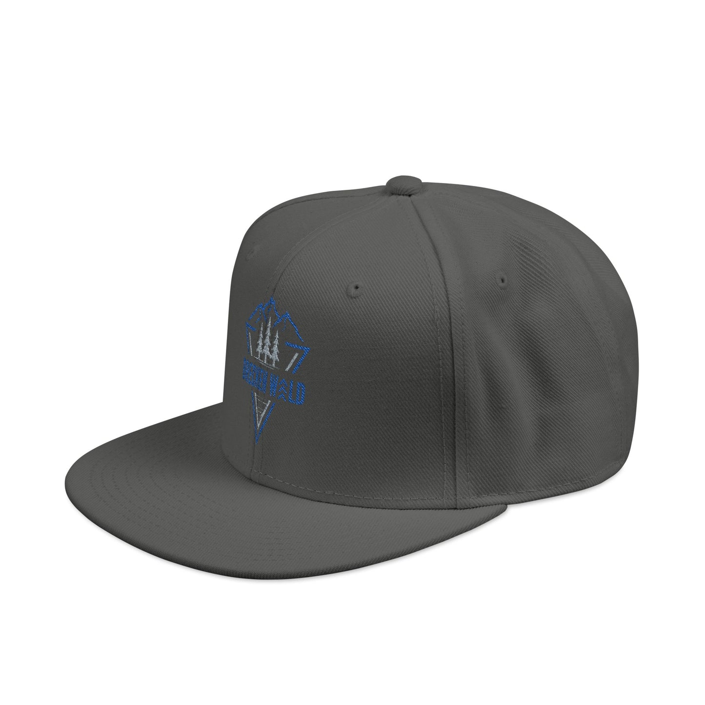 Brecken Wild Embroidered Snapback Hat