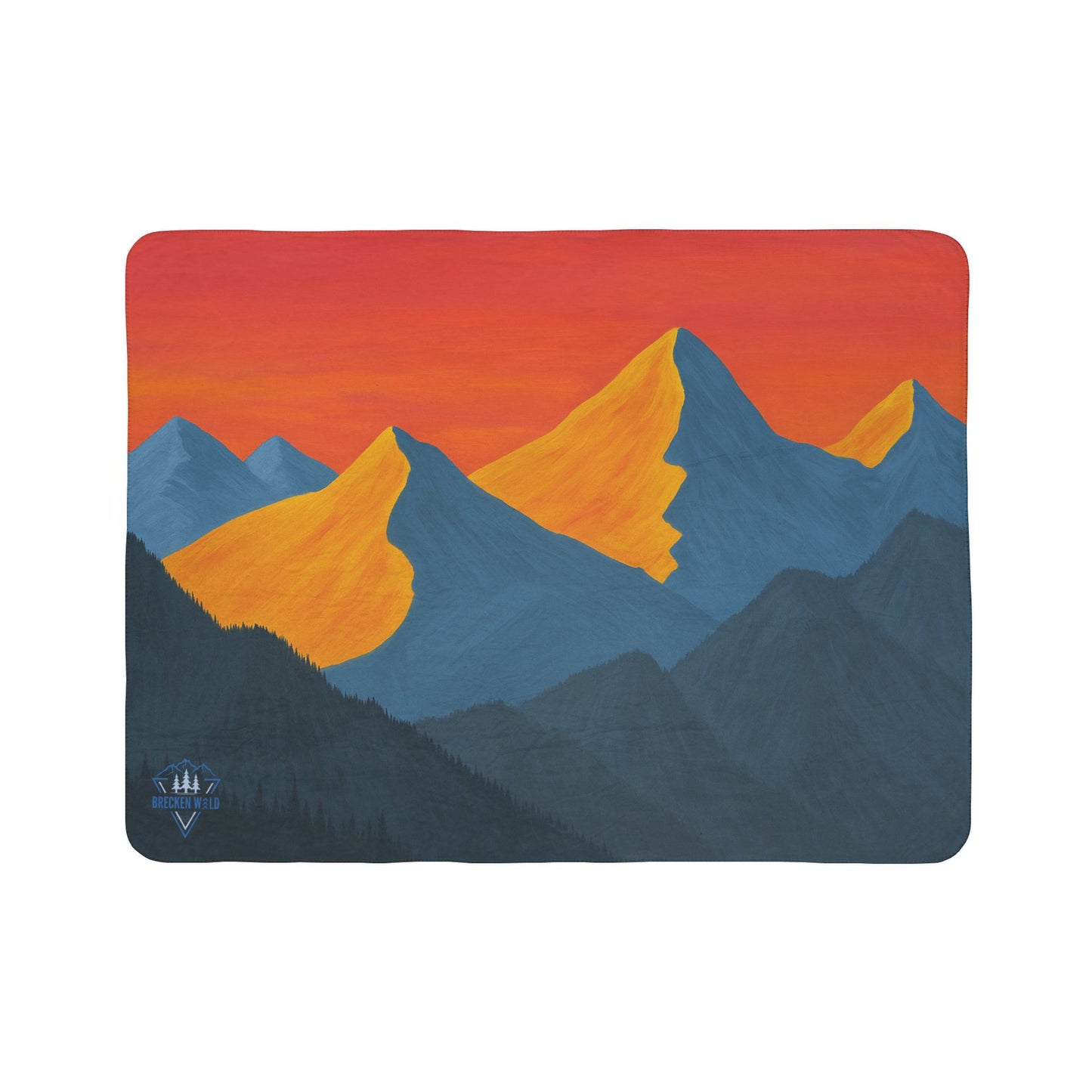 Alpenglow WILD WRAP - Sherpa Fleece Blanket ⭐⭐⭐⭐⭐