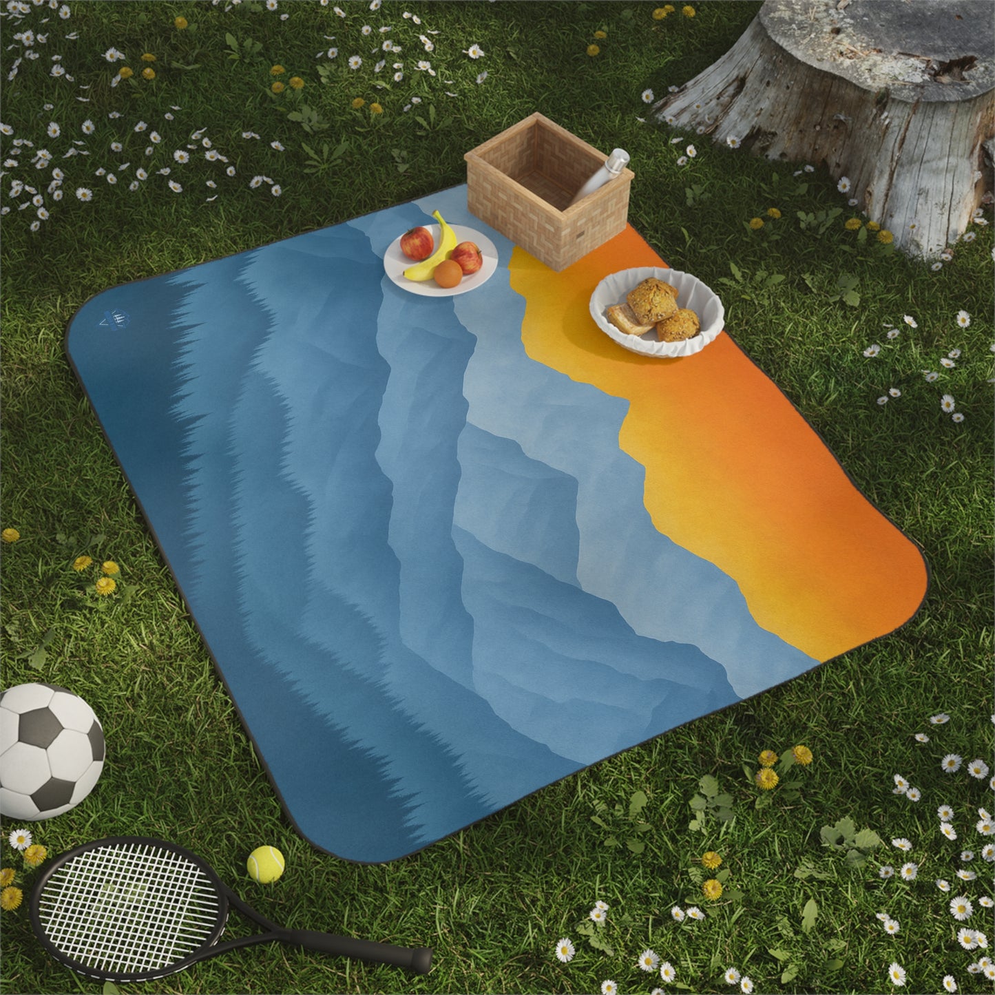 "Sky Fire" - Outdoor Picnic Blanket