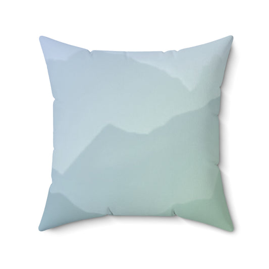 Tranquil Mountain Decor Pillow